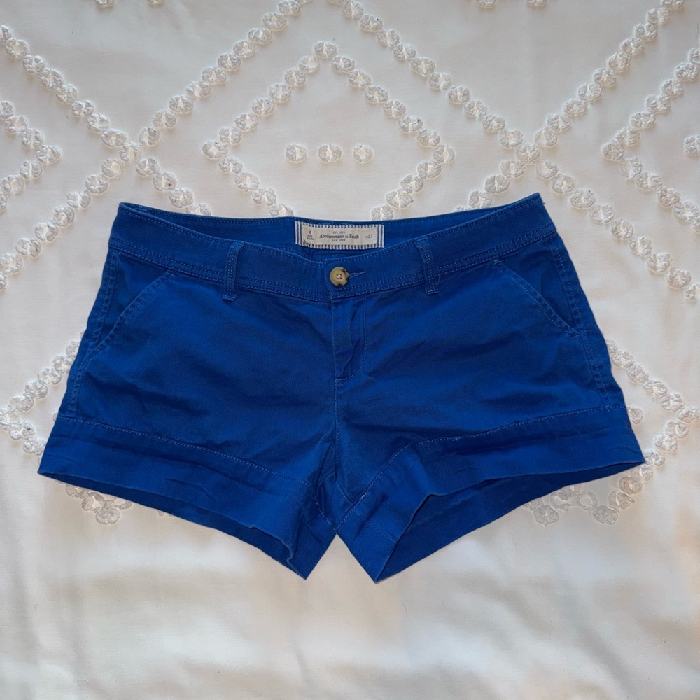 Abercrombie & Fitch Blue Women's Cotton Shorties